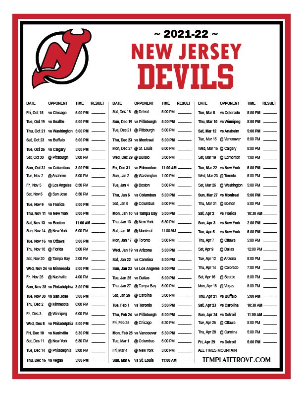 Nj Devils Schedule 2025 24 Ulla Alexina