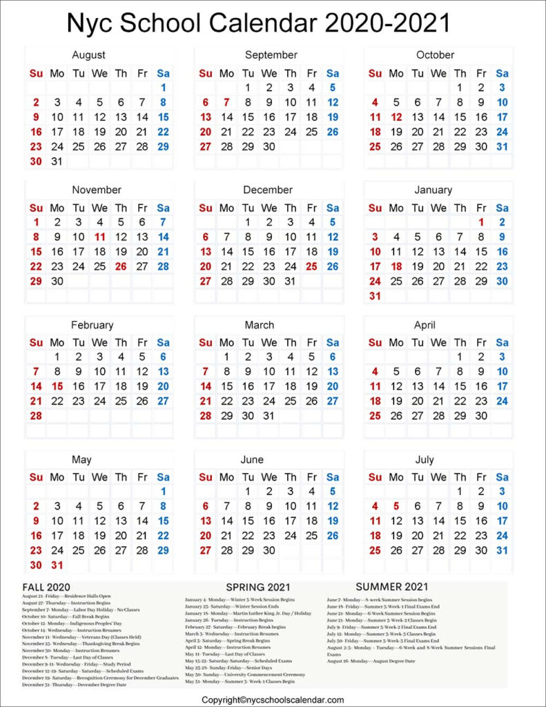 NYC DOE Calendar 2025 2026 A Comprehensive Overview Calendrier 