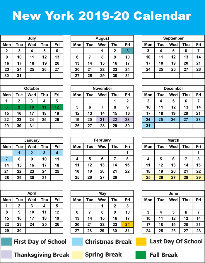 NYC Public School Calendar For 2025 A Comprehensive Guide For Students