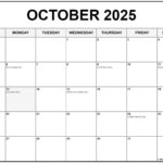 October 2025 Calendar Of Events A Comprehensive Guide Design