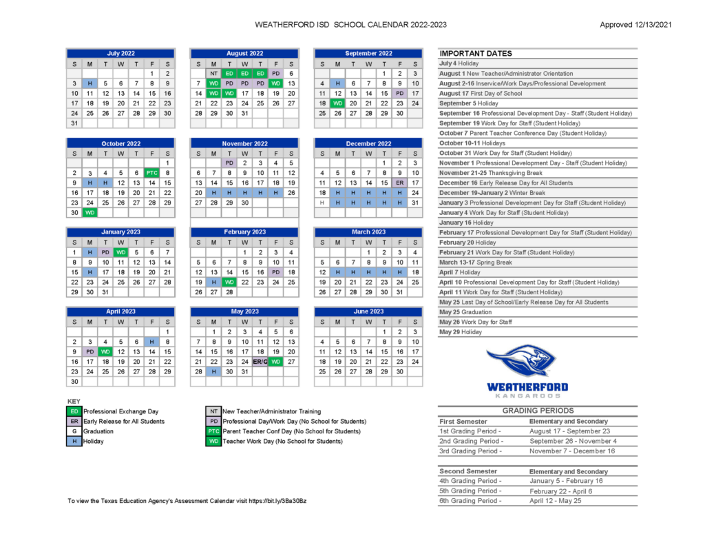 Pearland ISD School Calendar 2025 2026 Calendar 2025 June July August