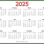 Print Desk Calendar 2025 Lia Sibilla