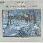 The Lang Legends In Gray Calendar Jackson And Lee By Mort Kunstler