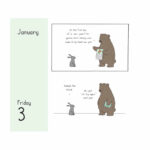 The Little World Of Liz Climo Desk Calendar 2025