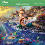 Thomas Kinkade 2025 Calendar Disney Roz Leshia