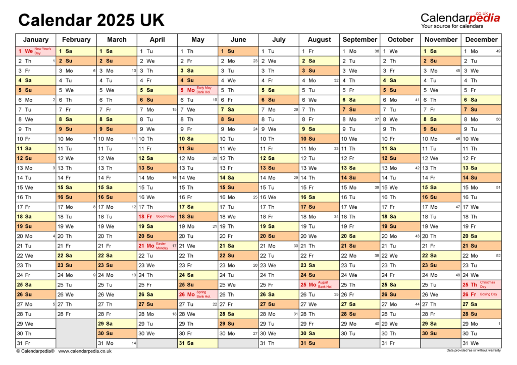 Uk Calendar 2024 2025 Gabey Blancha