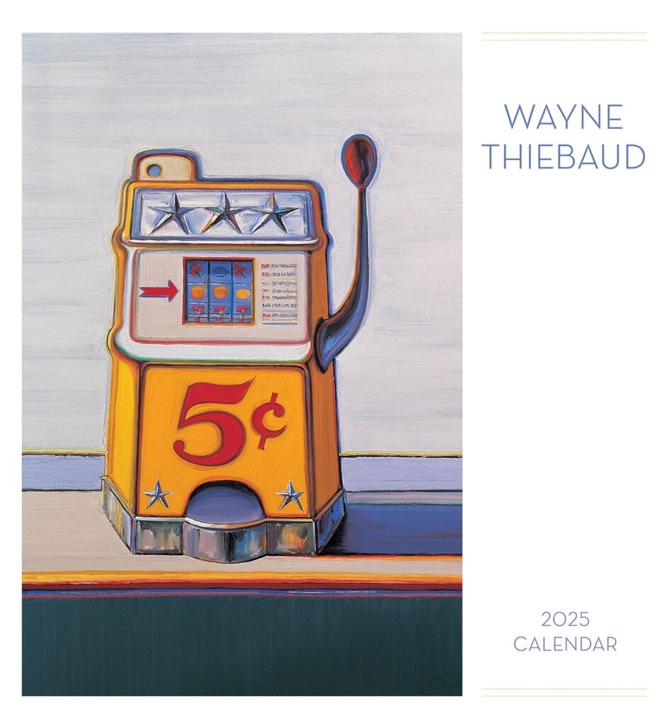 Wayne Thiebaud 2025 Wall Calendar Wayne Thiebaud Pomegranate 