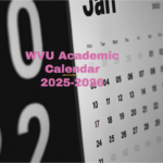 WVU Academic Calendar 2025 2026 University College