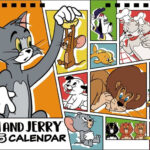 YESASIA Tom And Jerry 2025 Desktop Calendar Japan Version CALENDAR